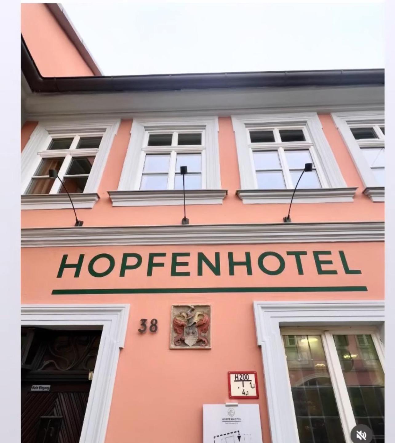 Hopfenhotel Am Adenauerufer بامبرج المظهر الخارجي الصورة